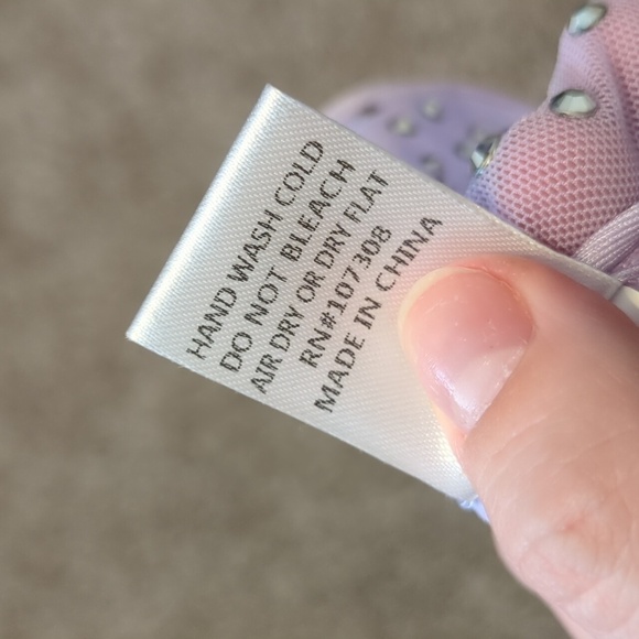 Women's lavender halter mesh rhinestone studded off shoulder bralette crop top - Picture 9 of 9